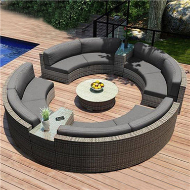 Circle Outdoor Garden Sofa Set MZ7223